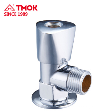 TMOK china supplier ball structure forged male thread brass angle valve with nice quality and good price